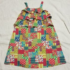 Hanna Andersson girls ruffle sundress